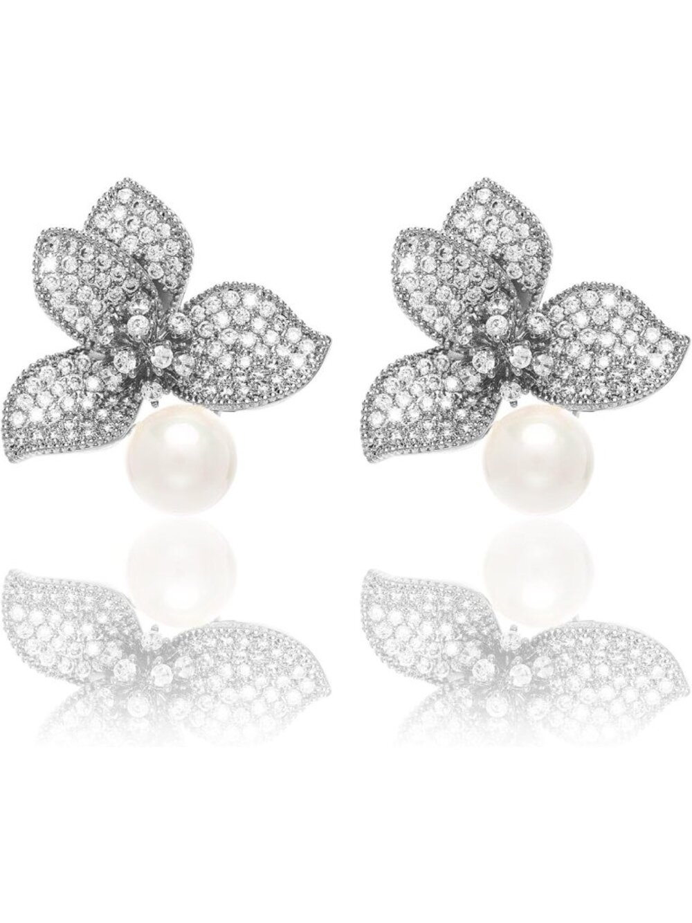 Stylish Teardrop Dangle Earrings for Women - Elegant Statement Jewelry Accessory